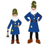 W WIDMANN MILANO – Costume enfant – Nain/Gnome/Lutin – Déguisement de carnaval conte de fées