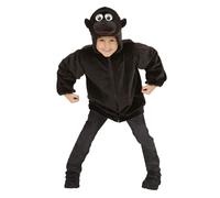 Widmann Gorilla In Soft Plush (Hoodie With Mask) (98 cm / 1-2 Years) Black