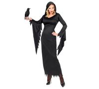 Widmann Gothic Fairy (Dress, Wings, Fingerless Gloves) (L) Purple / Lila
