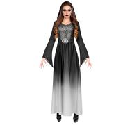 W WIDMANN MILANO Party Fashion - Déguisement de gothique, robe à capuche, démon, vampire, Halloween