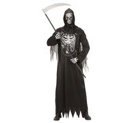 Widmann Grim Reaper (Robe With Chain, Hooded Mask) (S) Black