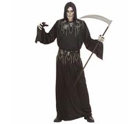 Widmann Grim Reaper (Robe With Chain, Hooded Mask) (XXL) Black