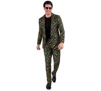 Widmann Happy New Year Party Fashion Suit (Jacket, Pants) (S) Black