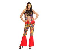 Widmann Hippie Man (Shirt With Vest, Pants, Headband, Necklace With Medallion) (