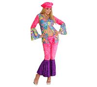 Widmann Hippie Woman Velvet (Shirt, Pants, Hat) (M) Different Colors