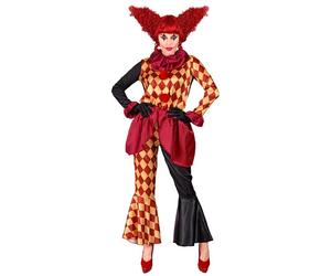 Widmann Horror Clown (Coat, Ruff, Pants) (S) Different Colors