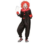 Widmann Horror Clown (Jumpsuit) (S) Black