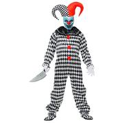 Widmann Horror Clown (Jumpsuit) (XL) Black