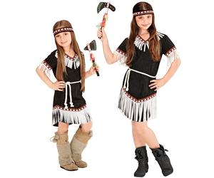 Widmann Indian (Coat, Pants, Headband) (158 cm / 11-13 Years) Brown