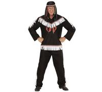 Widmann Indian (Coat, Pants, Headband) (L) Black