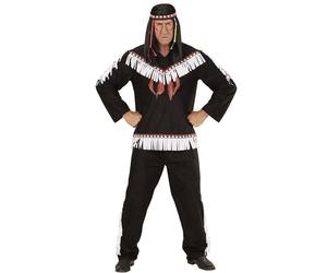 Widmann Indian (Coat, Pants, Headband) (L) Black