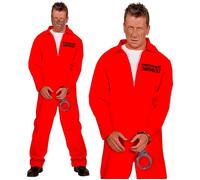 Widmann Inmate (Overalls, Handcuffs) (M) Red