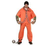 Widmann Inmate (Overalls, Handcuffs) (XXL) Orange