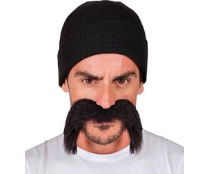Widmann Inmate (Shirt, Pants, Cap, Moustache) (XS) Orange