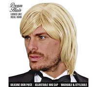 WIDMANN K9226 - Perruque Dream Hair Adam, Homme Adulte, années 70, Carnaval, fêtes à thème, Couleur Blond