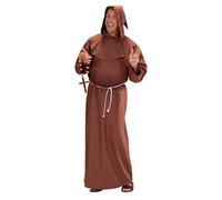 Widmann Kapuziner Monk (Robe, Hood, Belt) (XXL) Brown