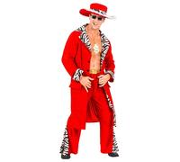 Widmann King Of Pimps Velvet (Jacket, Pants, Belt, Hat) (L) Red