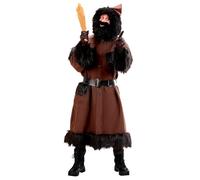 Widmann – Déguisement Knecht Ruprecht – Manteau à capuche, ceinture – Taille S Brun