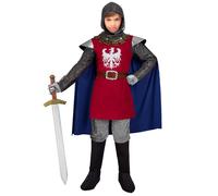 W WIDMANN MILANO Party Fashion - Costume enfant chevalier, prince, roi, médiéval, guerrier