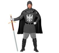 Widmann Knight (Coat With Cape, Belt, Hood) (XL) Grey
