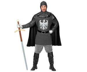 Widmann Knight (Coat With Cape, Belt, Hood) (XL) Grey