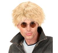 Widmann L0761 - Perruque Masculine Adulte, années 60, célébrité, Star, Hollywood, Anglais, Musicien, Carnaval, Taille Unique, Couleur Blond