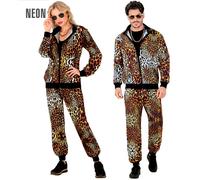 W WIDMANN MILANO Costume survêtement Party Fashion Motif animalier Style années 80 Carnaval