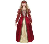 Widmann Medieval Princess (Dress With Crinoline Underskirt, Headpiece With Veil)