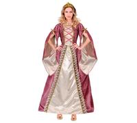 Widmann Medieval Princess (Dress With Petticoat, Crown) (M) Different Colors