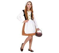 Widmann Medieval Wench (Dress, Headpiece) (128 cm / 5-7 Years) Different Colors