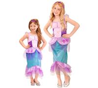 Widmann Mermaid (Dress, Headband With Starfish) (140 cm / 8-10 Years) Different