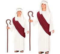Widmann Messiah (Gown, Toga, Headpiece) (116 cm / 4-5 Years) White