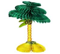 WIDMANN MILANO PARTY FASHION Centre de Table en Papier - Palmier Nid d'Abeille - Taille Unique