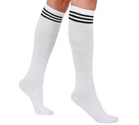 WIDMANN MILANO PARTY FASHION - Chaussettes de sport, 1 paire, mi-bas, collège, pom-pom girl, football, écolière