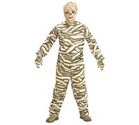 WIDMANN MILANO PARTY FASHION - Costume enfant momie, veste, pantalon, masque, Halloween, Carnaval, Fête à thème