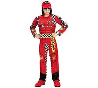 WIDMANN MILANO PARTY FASHION - Costume enfant pilote de course, avec casquette et combinaison, sportif, fête à thème, carnaval