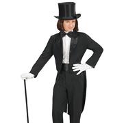 W WIDMANN MILANO Party Fashion- Costume enfant queue-de-pie, gentleman, noble, magicien, déguisements de carnaval