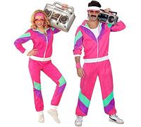 Déguisement Jogging Années 80 Fuchsia WIDMANN pour adulte - Rose