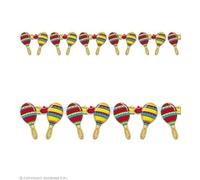 WIDMANN MILANO PARTY FASHION Generique - Guirlande Maracas Mexique 3 mètres