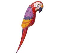 WIDMANN Milano Party Fashion- Perroquet décoratif Gonflable, 8212391, Multicolore, Taille Unique