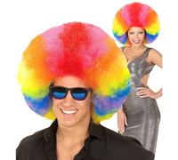 WIDMANN MILANO PARTY FASHION - Perruque frisée, Disco Fever, années 60 / 70, Fête de thème, Carnaval