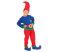 WIDMANN MILANO PARTY FASHION W, Costume de nain, manteau, pantalon, ceinture, surbottes, chapeau, confort optimal, facile à entretenir, parfait pour toutes les occasions festives