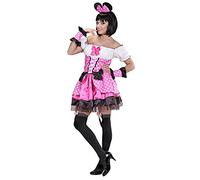 WIDMANN MILANO PARTY FASHION W Costume de petite souris, robe, manchettes, oreilles, costumes de carnaval