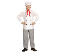 W WIDMANN MILANO Party Fashion - Costume enfant chef cuisinier, chef étoilé, profession, déguisements de carnaval