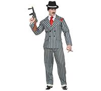 WIDMANN MILANO PARTY FASHION W Costume Gangster, Veste, Pantalon, Costume des années 20 et 30, Chef de la Mafia