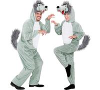 W WIDMANN MILANO Party Fashion - Costume loup, combinaison, costume d'animal, déguisements de carnaval