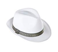 WIDMANN MILANO PARTY FASHION W Gangster Vêtements, Unisex-Adult, 11003440, Weiß, Taille Unique