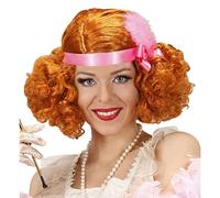 WIDMANN MILANO PARTY FASHION Video Delta ? Perruque, années 1920 Charleston antidérapant, rouge