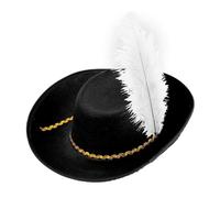 WIDMANN MILANO PARTY FASHION- Widmann Mousqueton Chapeau, Unisexe-Adulte, 11013828, Black, Medium