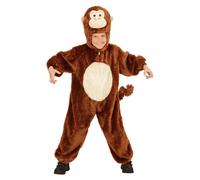 WIDMANN "MONKEY IN SOFT PLUSH" (hooded jumpsuit with mask) - (98 cm / 1-2 Years)